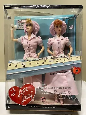 I Love Lucy  Job Switching   Lucy Doll And Ethel Doll Giftset NOS NIB • $90