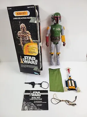 Vintage 1979 Kenner Star Wars 12 Inch  Boba Fett  Figure - Complete W/ Box • $800