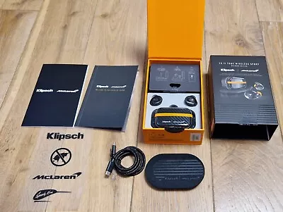 Klipsch - T5 I I True Wireless Sport McLaren Edition - Open Box  • $125