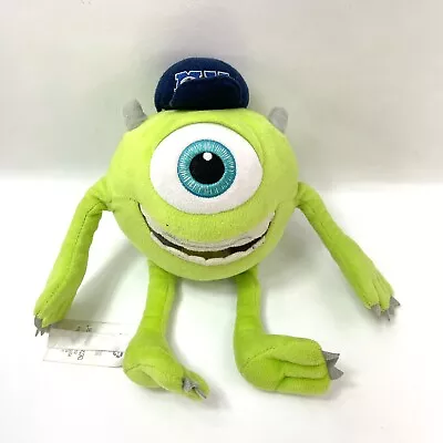 Disney Monsters Inc University Young Mike Wazowski MU College Hat Ball Cap Plush • $12.74