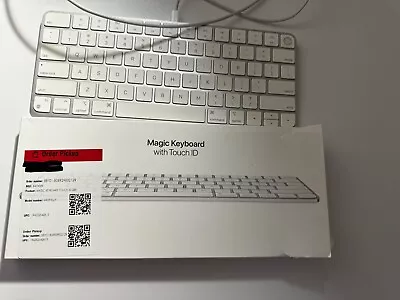 Apple MK293LLA Magic Keyboard W/Touch ID For Mac Models W/Apple Silicon (latest) • $31