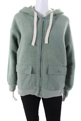 Madewell Womens Faux Sherpa Zip Jacket Size 2 14789107 • $34.01