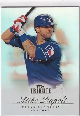 2012 Topps Tribute #31 Mike Napoli Excellent • $1.50