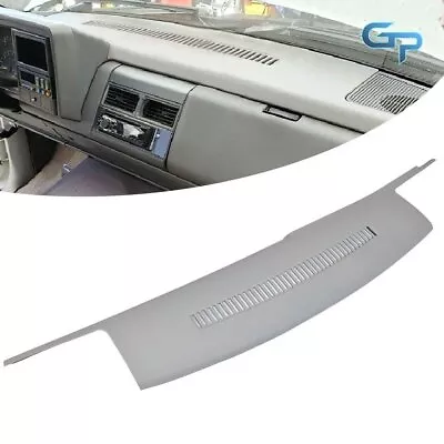 Textured Grey Molded Dash Cover Overlay For 88-94 Chevy GMC Truck C1500 K1500 • $58.43