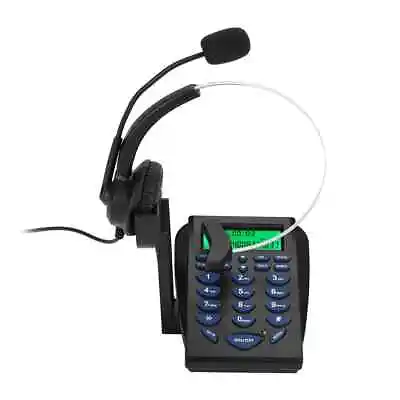 £19.99 • Buy Business Office Multi-functional Phone Dial Pad Call Center Telephone Headset