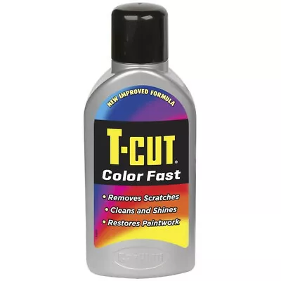 T-Cut Fast Silver Scratch Remover Color Fast Paintwork Restorer Car Polish 500ml • £13.49