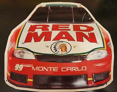 Red Man #99 Monte Carlo Metal Sign 1999 • $23