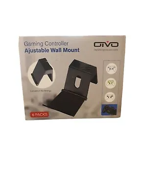 $15.45 • Buy 6Pk OIVO Gaming Controller Adjustable Wall Mount PS3 PS4 PS5 Xbox 360 One Elite
