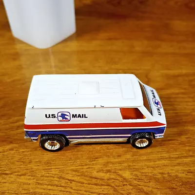 Custom Made Hot Wheels 70's Super Van White US Mail Real Riders RR • $52.47