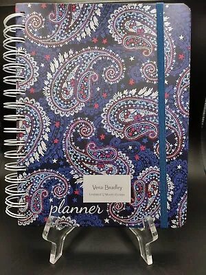 Undated 12 Month Planner FIREWORKS PAISLEY By Vera Bradley NWT • $28.13