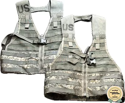 2 MOLLE II Fighting Load Carrier Vests ACU UCP US ARMY • $12