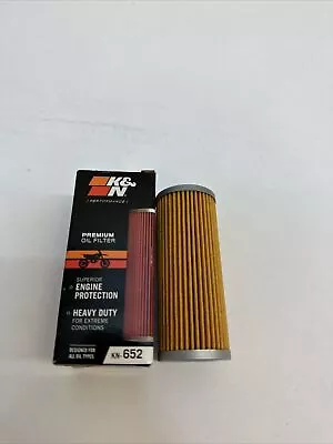 K&N KN-652 HUSQVARNA KTM - Oil Filter - NEW - KN 652  - Dirt Bike Motorcycle Atv • $8.99