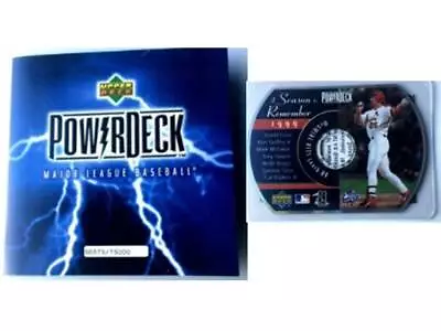 MARK McGWIRE 2000 Upper Deck PowerDeck CD MINT UNCIRCULATED In Original Package • $2.99