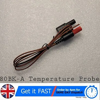 80BK-A Type K Thermocouple Multimeter Temperature Probe Sensor Cable  • $20.95