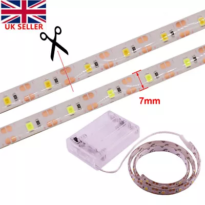 LED Strip Lights RGB Self Adhesive Tape Rope Cabinet TV USB Battery Bluetooth UK • £9.59