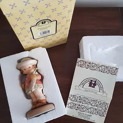 Mabel Lucie Attwell Ornament Figurine Waiting For The Sunshine Boxed • £20