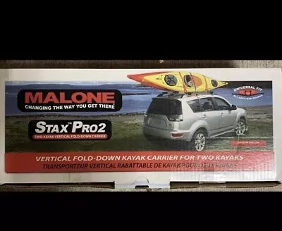 Malone Stax Pro2 Kayak Carrier - PRE OWNED Rack Kayak Canoe Car Top • $45