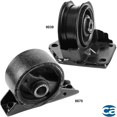 Front & Rear Engine Motor Mounts 2Pcs Set For Mitsubishi Eclipse 95-99 2.0/2.4L • $37.48