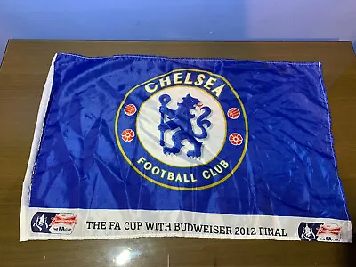 £4.99 • Buy Chelsea Flag - 2012 FA Cup Final - Exclusive To Match - 25  X 15 