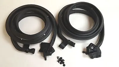 Door Weatherstrip Rubber Seal Pair Hardtop Convertible 1965 1966 Chevy Impala  • $116.41