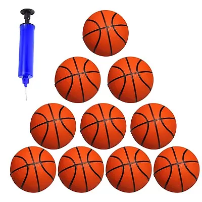 Toy Mini Inflatable Basketball Mini Basketball Set Pool Toy Basketball • $45.87