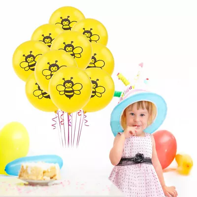  12 PCS First Birthday Party Decorations Bee Theme Supplies Insect • £7.18