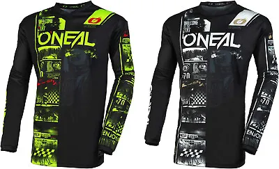 O'Neal Element Attack V.23 Jersey - Motocross Dirt Bike Offroad ATV • $22.99