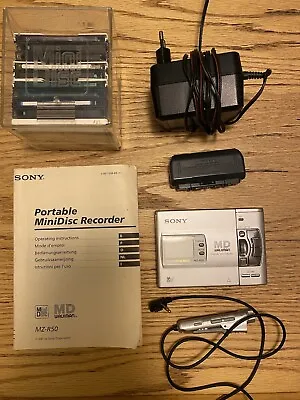 £175 • Buy Vintage Sony Walkman  MZ-R50 Personal Minidisc Recorder Player MD Mini Disc