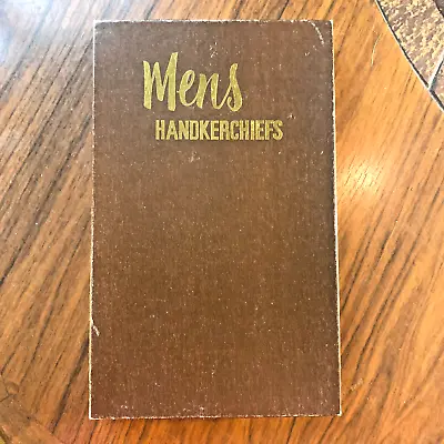 Vintage Unused New In Box Men's Handkerchiefs In Box Monogrammed I • $10.80