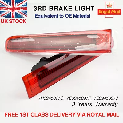 High Level For VW Volkswagen Transporter T5 T6 3rd Rear Brake Light Barn Door UK • $19.29