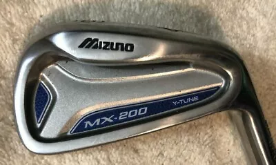  Mizuno MX-200 Y-Tune RH Demo 6-Iron With An S300 Stiff-Flex Steel Shaft   • $12.50