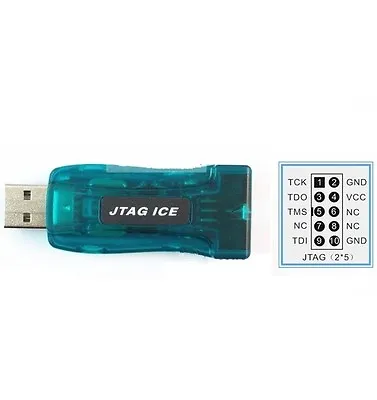 1PCS AVR USB Emulator Debugger Programmer JTAG ICE For Atmel NEW  • $7.96