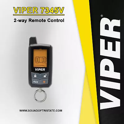 Viper 7345V 2-way Replacement LCD Remote For Viper Responder 350 Security System • $89