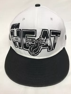 New Era Miami Heat NBA Snapback Cap Hat • $19.99