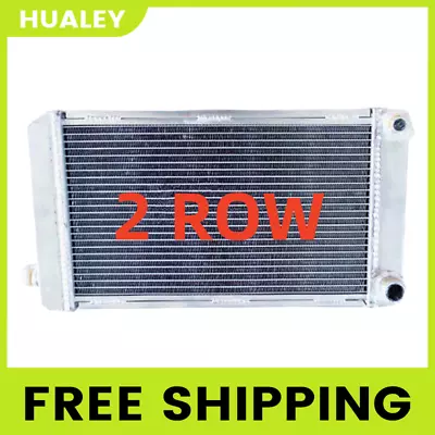 2 Row Aluminum Cooling Radiator For 1974-1980 MG MIDGET 1500 1975 1976 1978 MT • $137