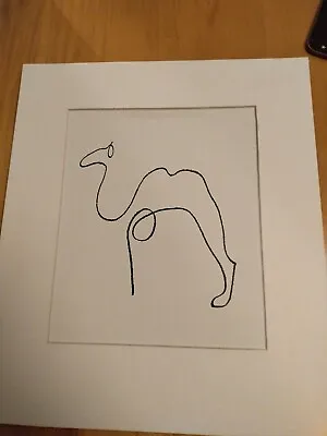 Ikea Markaryd 1999 Picasso Camel 19662 Unframed On Thick Board. • £15