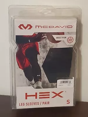 McDavid Protective Pads 6446 HEX Leg Sleeves - Pair - S Small - Black • $21.99