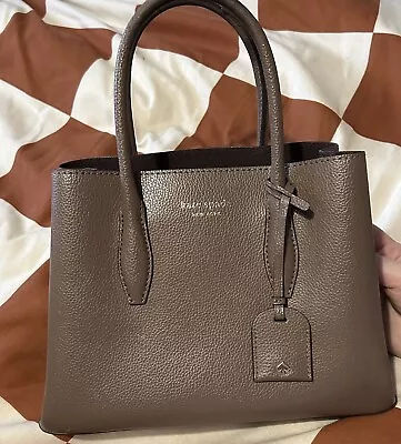 Kate Spade Womens Eva Brown Leather Handbag • £49.99