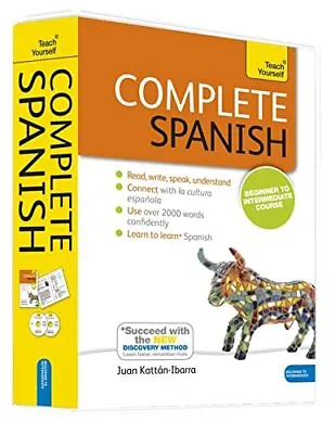 Teach Yourself Complete Spanish: Learn To Read Write ... By Juan Kattan-Ibarra • £11.99