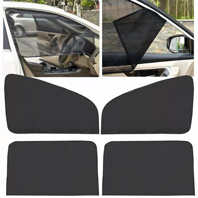 4x Magnetic Car Side Front Rear Window Sun Shade Mesh Cover UV Protection Shield • $21.99