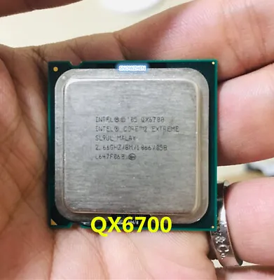 Intel Core 2 Extreme QX6700 CPU Quad-Core 2.66 GHz 8M 1066 LGA775 Processors • $28.88