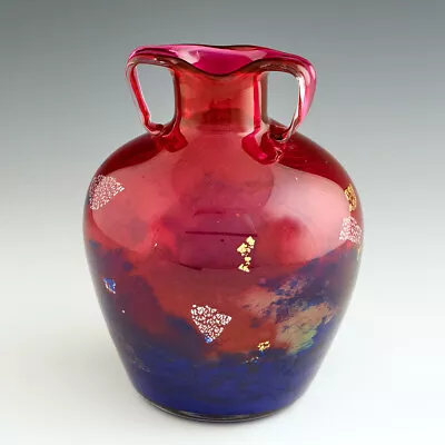  A Muller Freres Amphora Vase Date : C1925 Origin : Luneville France B • $1019.55