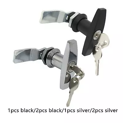 T-Shape Handle Lock With Keys Fixing T Handle   Canopy Locks Hardware • $25.81