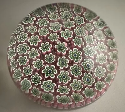 🤩Vintage Large Italian Murano Millefiori Glass Paperweight🤩 **Free Shipping!** • $40