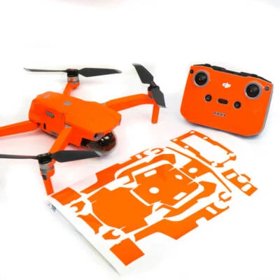 $42.50 • Buy Neon Fluoro Orange Drone Skin Wrap Decal Sticker For DJI Mavic Air 2