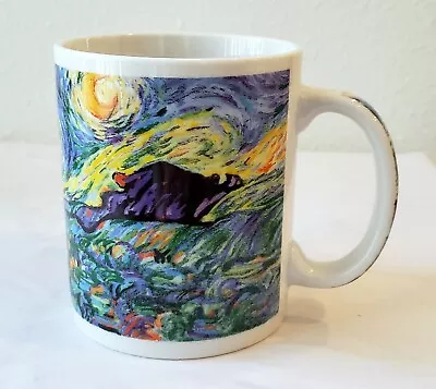 Vintage 14 Oz Van Gogh Starry Night Modern Masterpiece Collection Mug • $28.99