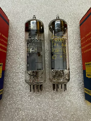 MIniwatt Dario Mazda EL84 6BQ5 Pair Output Tubes Philips • $75