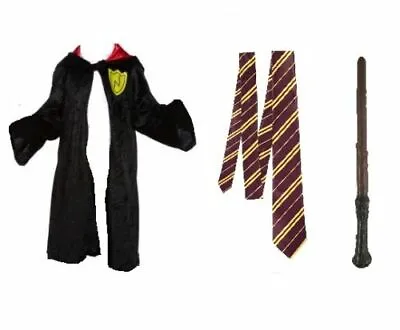 BOYS WIZARD FANCY DRESS COSTUME Kids Child Book Day Week Outfit Accessory Lot UK • £15.13