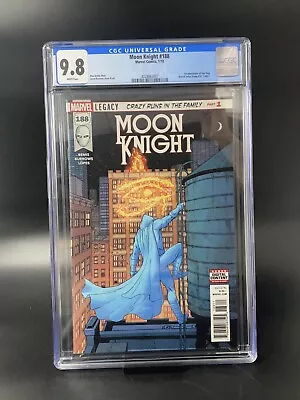 Moon Knight # 188 CGC 9.8 NM/MT 1st Appearance Sun King Max Bemis MCU Marvel • $109.99