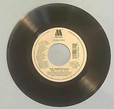 The Temptations   My Girl / Stay    Rare 45 Vinyl Record • $25